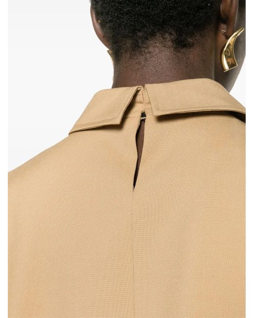 Marni Natural Single-Breasted Blazer