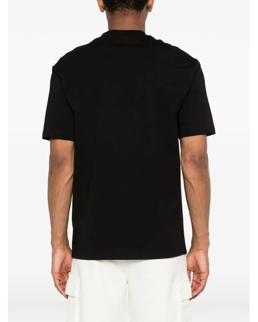 Karl Lagerfeld Black Pocket Panel T-Shirt for men