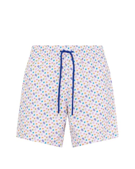 Vilebrequin Blue Drawstring Swim Shorts for men