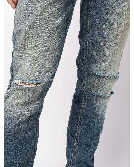 Ksubi Blue Van Winkle Slim-Fit Jeans for men