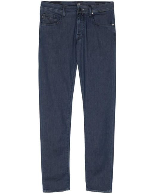 Sartoria Tramarossa Blue Skinny-leg Cotton-blend Jeans for men