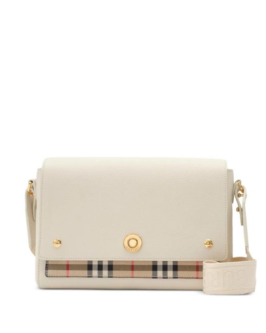 Bolso Note Burberry de color Natural