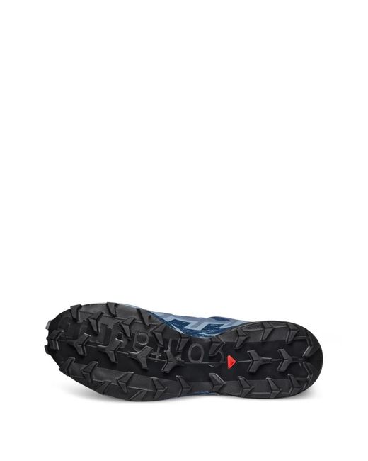 Salomon Blue Baskets À Empiècements Contrastants for men