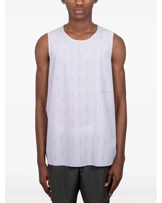 On Shoes Purple X Paf Zero Perforated Vest