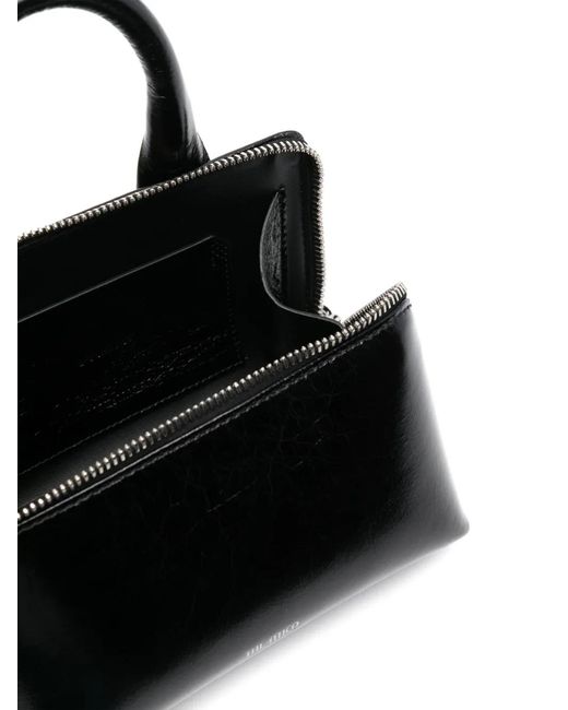 The Attico Black Mini Bag "Friday"