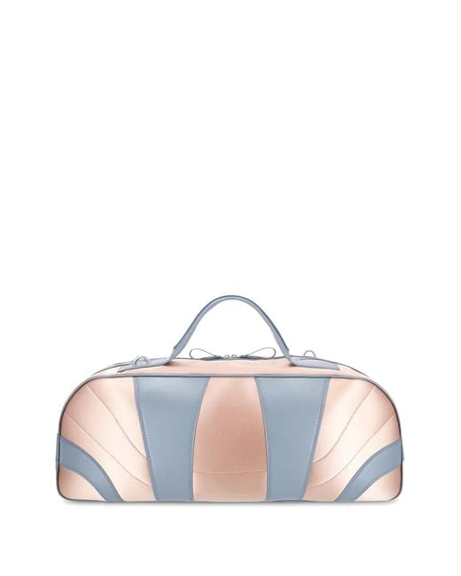 Dries Van Noten Natural Panelled Holdall for men