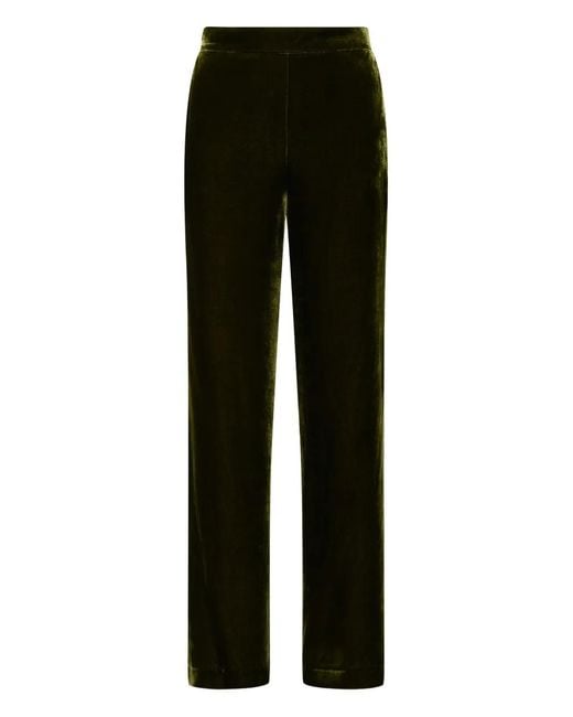 Maliparmi Straight Broek in het Black