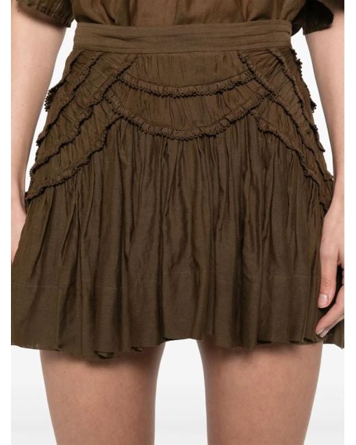 Minifalda Ceola Isabel Marant de color Brown