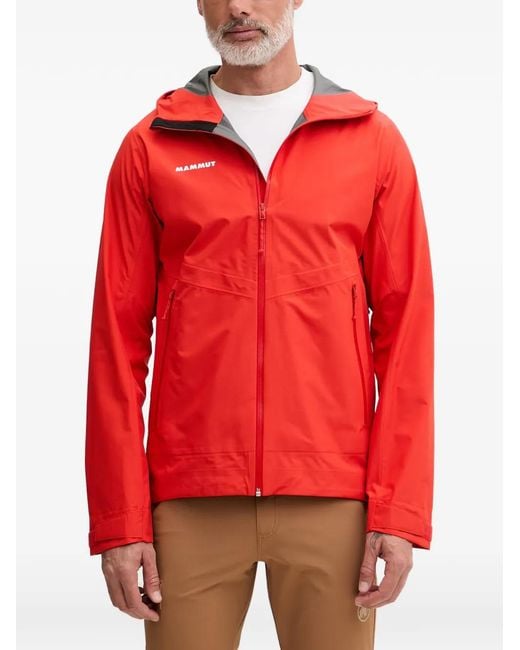 Mammut Red Alto Light Hs Hooded Zip-Up Jacket for men