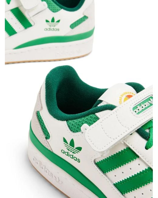 Adidas Green Forum Low Sneakers for men