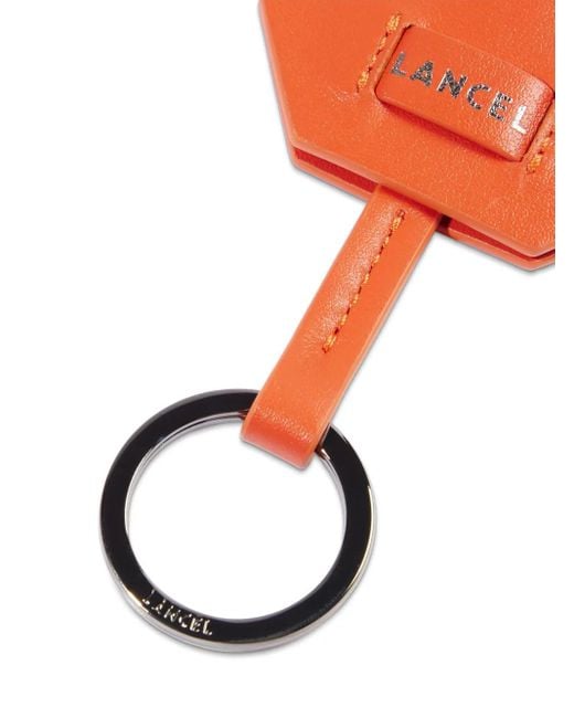 Lancel Orange Porte-Clés Escapade