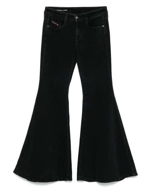Jean Évasé DIESEL en coloris Black