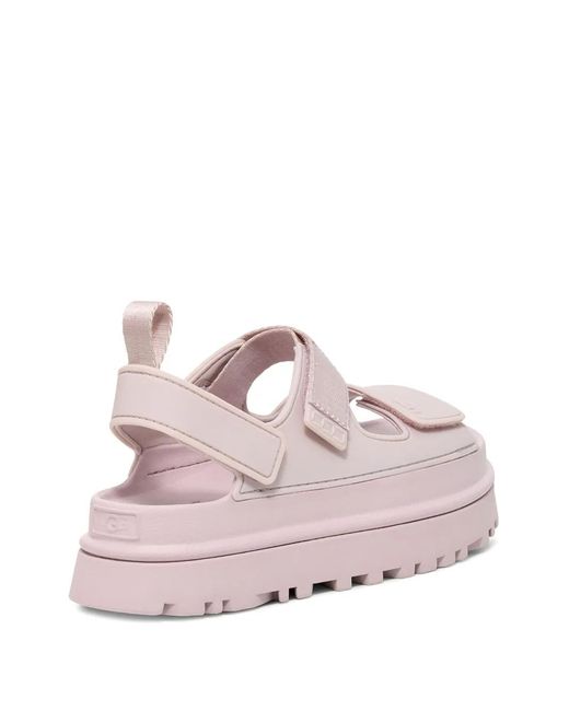 Ugg Pink Platform Strap Trainers
