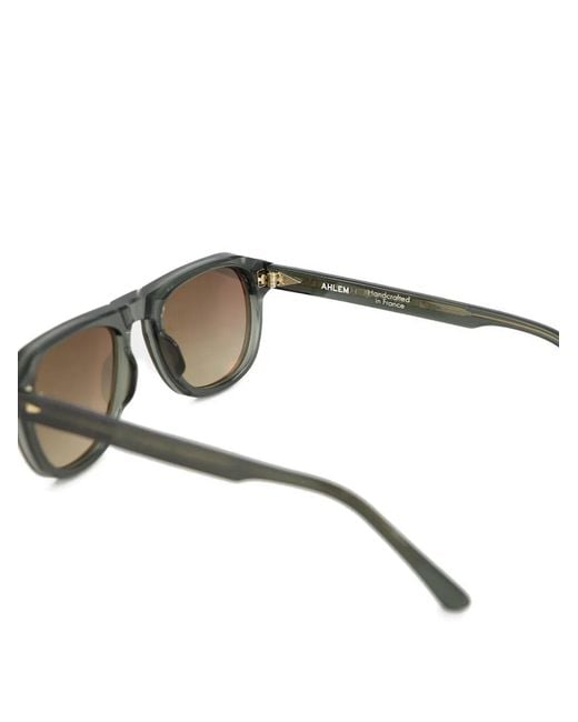 Ahlem Gray Carrousel Geometric-Frame Sunglasses for men