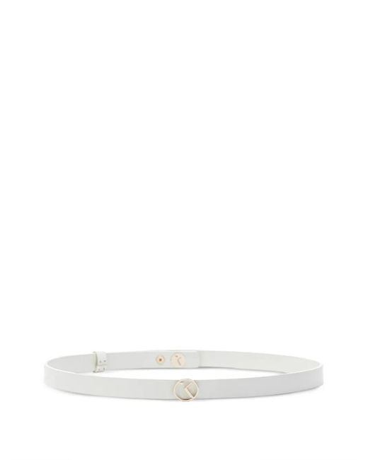 Saiid Kobeisy White Vero Belt