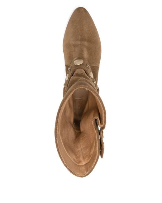 Isabel Marant Brown Stania Boots