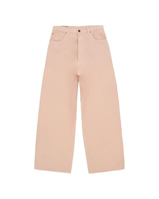 Fortela White Five-Pocket Trousers