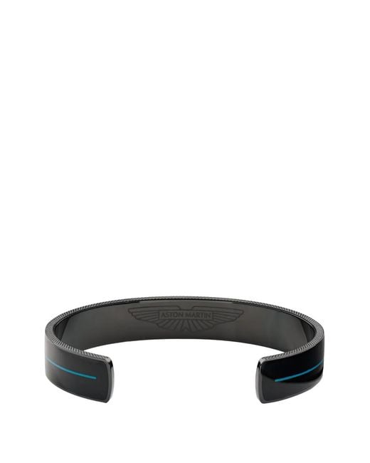 Aston Martin Watches Black Logo-Detail Bracelet for men