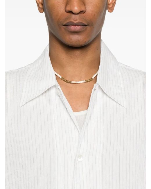 Our Legacy White Haven Shirt Jacket for men
