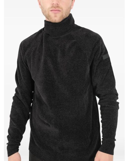 Rrd Rollkragenpullover mit Patch in Gray für Herren