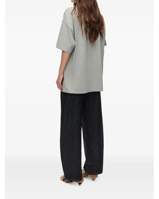 Bimba Y Lola Gray Light Fábula Logo T- Shirt