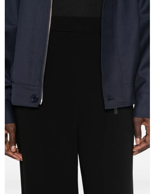 Max Mara Black High-Waisted Trousers