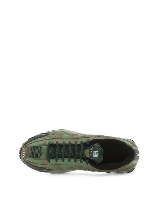 Nike Green Shox R4 Sp Sneakers for men
