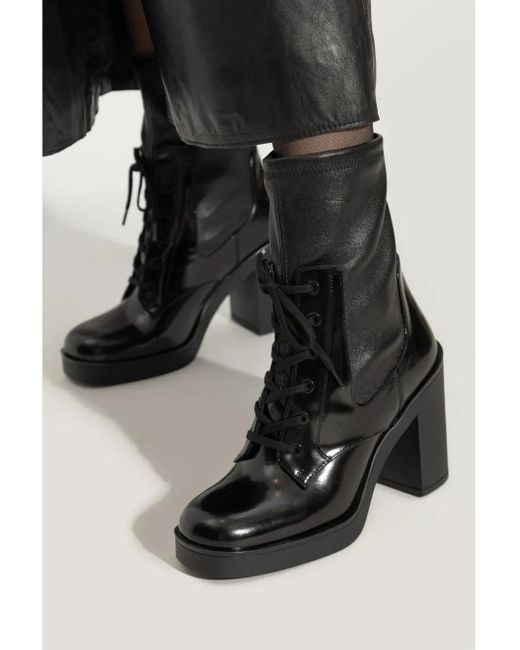 Stuart Weitzman Black 100Mm Everitt Boots