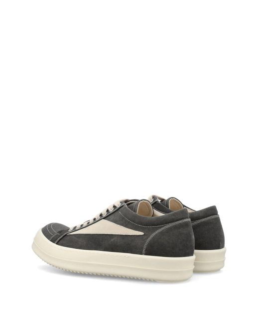 Rick Owens Gray Vintage Lace-up Sneakers for men