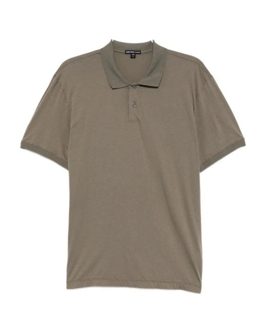 Polo Luxe Lotus James Perse pour homme en coloris Gray