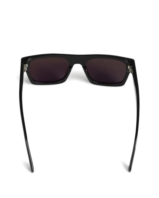 Tom Ford Black Rectangle Frame Sunglasses for men