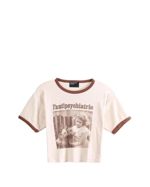 Enfants Riches Deprimes Pink L'Antipsychiatrie Ringer T-Shirt
