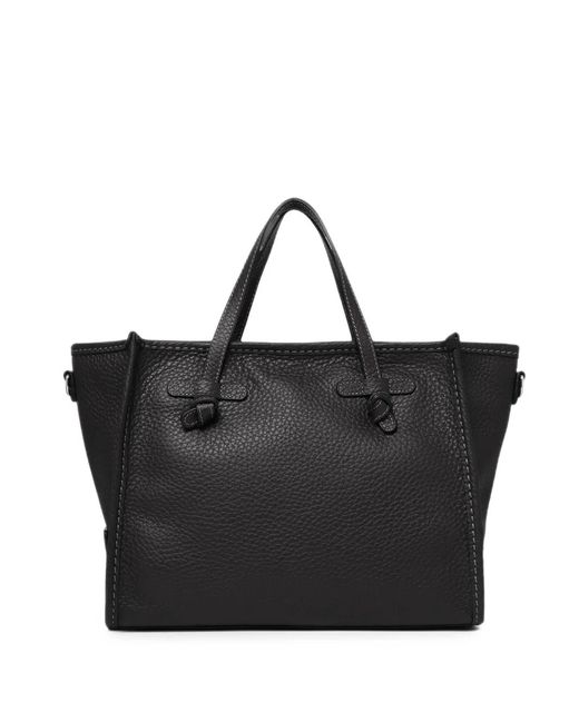 Gianni Chiarini Black Medium Miss Marcella Tote Bag