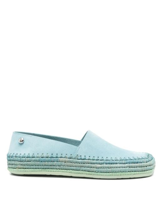 Loewe Blue Rio Suede Espadrilles