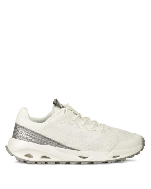 Jack Wolfskin White Prelight Vent Low Logo-Print Performance Sneakers for men