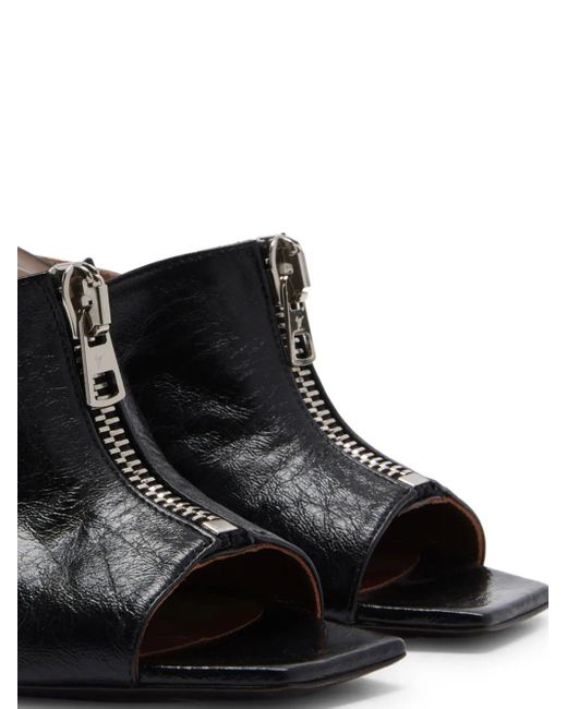 Giuseppe Zanotti Black 90Mm Oraine Mules