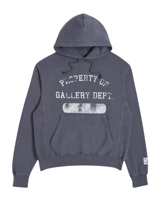 GALLERY DEPT. Blue Property Logo Hoodie for men
