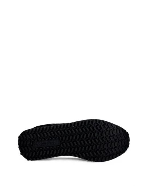 Napapijri Black Element Panelled Logo-Patch Sneakers for men
