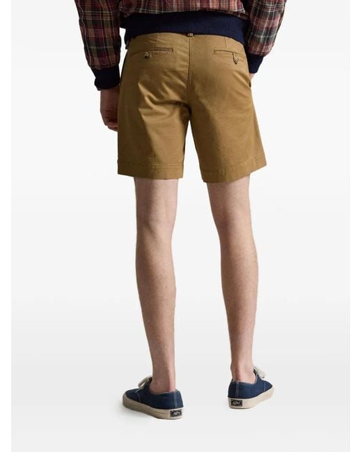 Polo Ralph Lauren Natural Buttoned Chino Short for men
