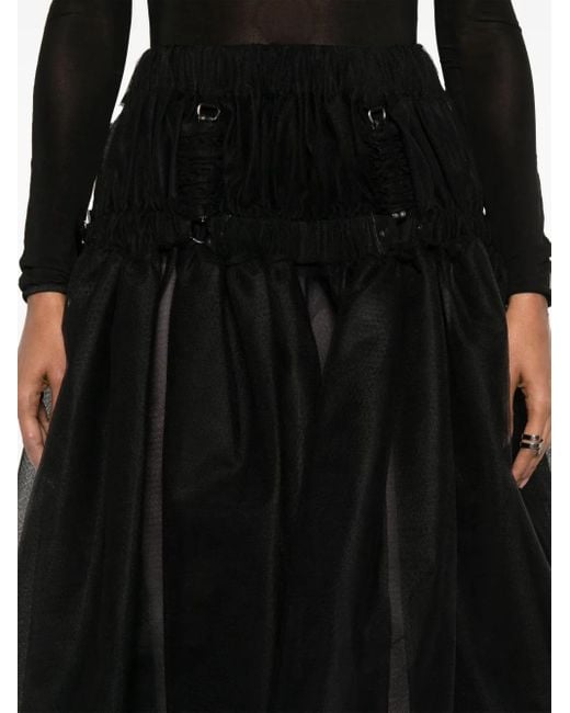 Noir Kei Ninomiya チュール スカート Black