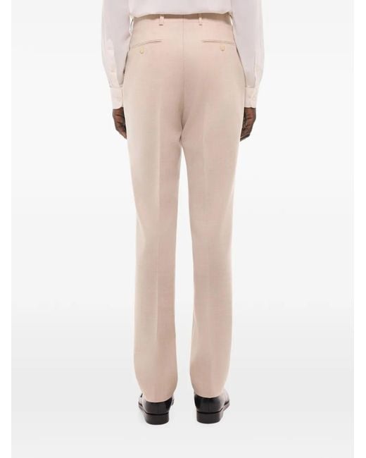 Fursac Pantalon Van Scheerwol in het Natural voor heren
