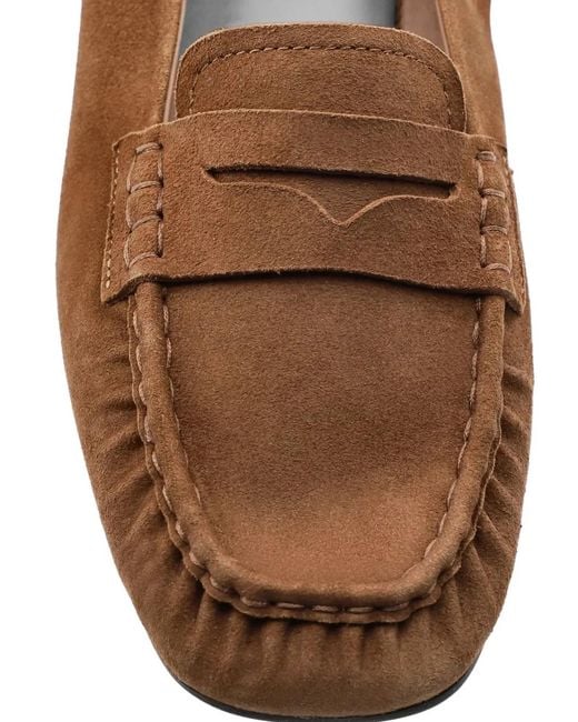 COPENHAGEN Brown Cph885 Suede Loafers