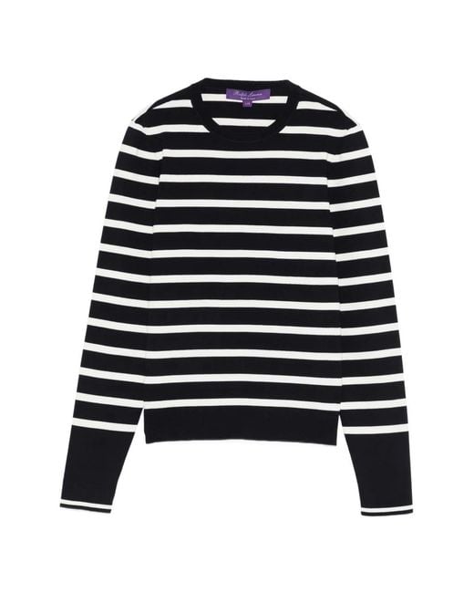 Ralph Lauren Blue Striped Sweater