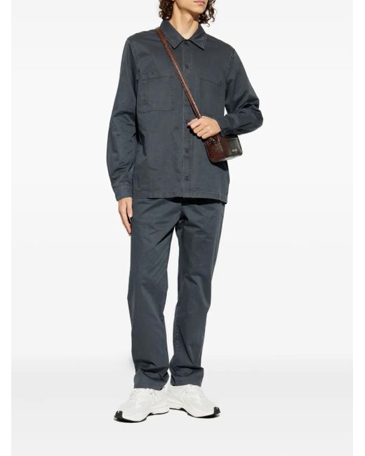 Samsøe & Samsøe Blue Sataka Pocket Button Shirt for men