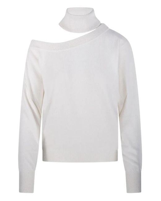 FEDERICA TOSI オフショルダーセーター White