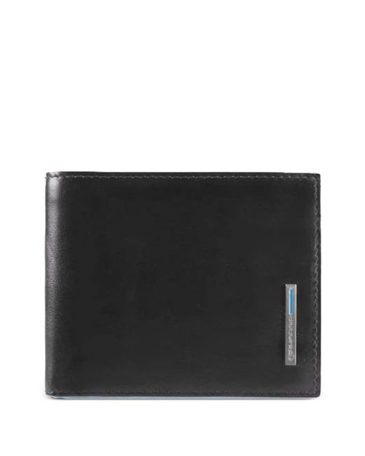 Piquadro Black Leather Wallet