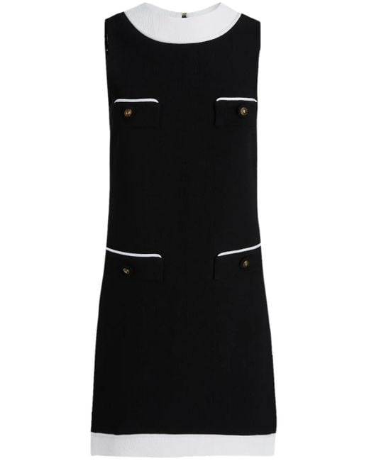 Moschino Black Two-Tone Dress
