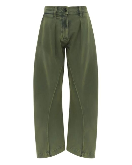 J.W. Anderson Broek Met Gedraaide Afwerking in het Green