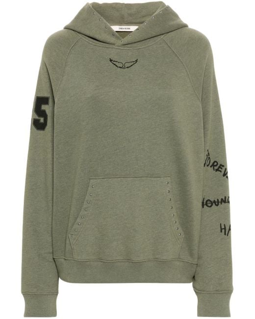 Sudadera Georgy con capucha Zadig & Voltaire de color Green