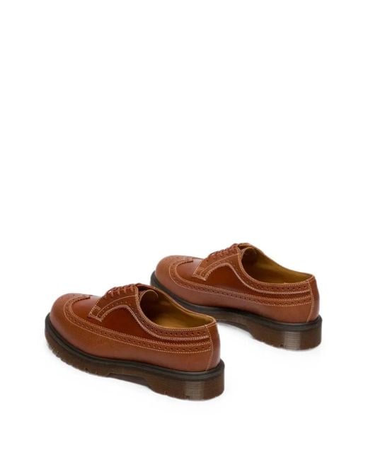 Dr. Martens Brown 3989 Westminster Leather Derby Shoes